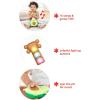 Skip Hop Press & Spin Baby Toy, Farmstand What’s Poppin Corn Spinner(Rock-a-mole Guitar)