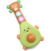 Skip Hop Press & Spin Baby Toy, Farmstand What’s Poppin Corn Spinner(Rock-a-mole Guitar)