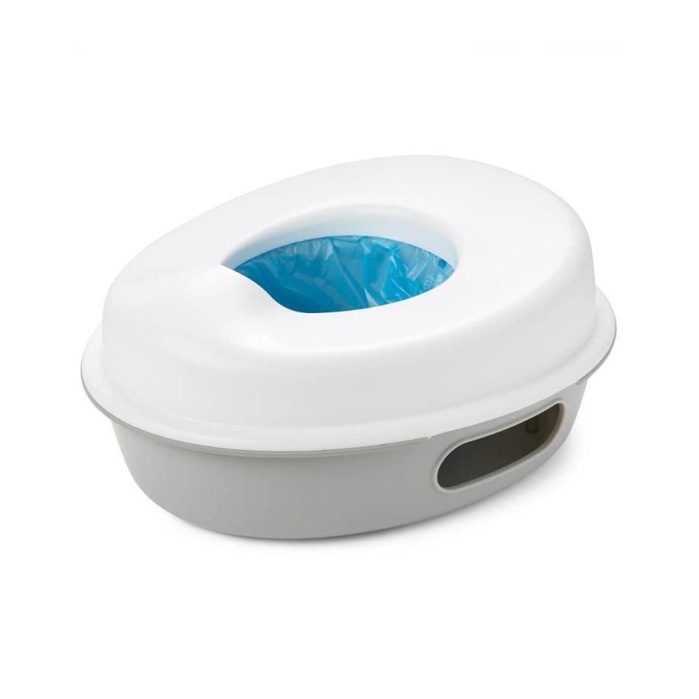 imageSkip Hop Go Time MultiStage 3 in 1 Potty Seat WhiteGrey
