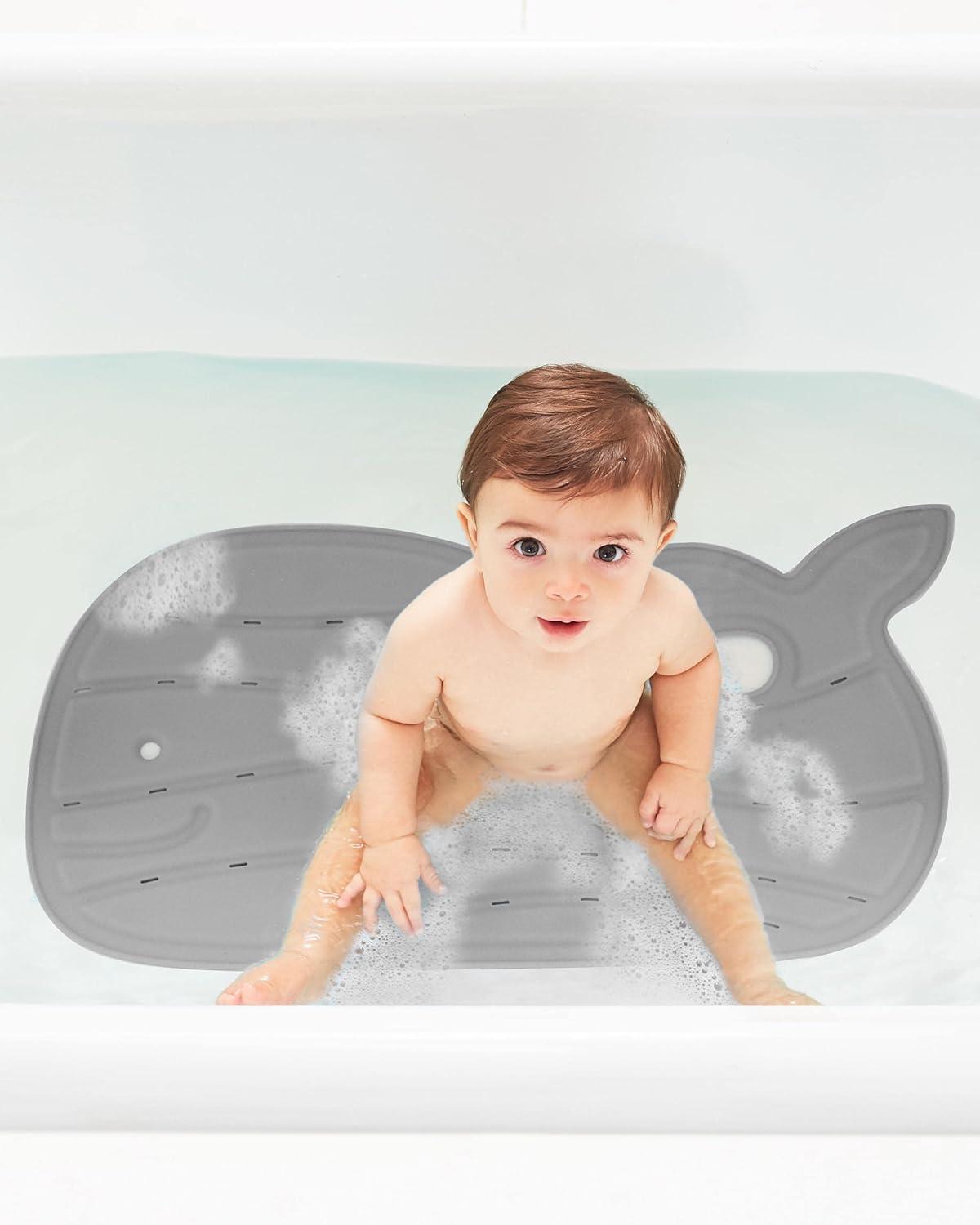 imageSkip Hop Baby Bath Elbow Rest Moby BlueMoby Nonslip Bath Mat