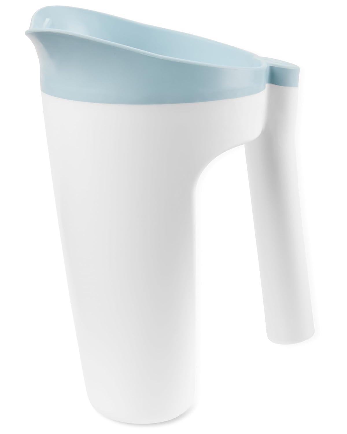imageSkip Hop Baby Bath Rinse Cup MOBY TearFree Waterfall Rinser Blue Age 0Wave Rinser