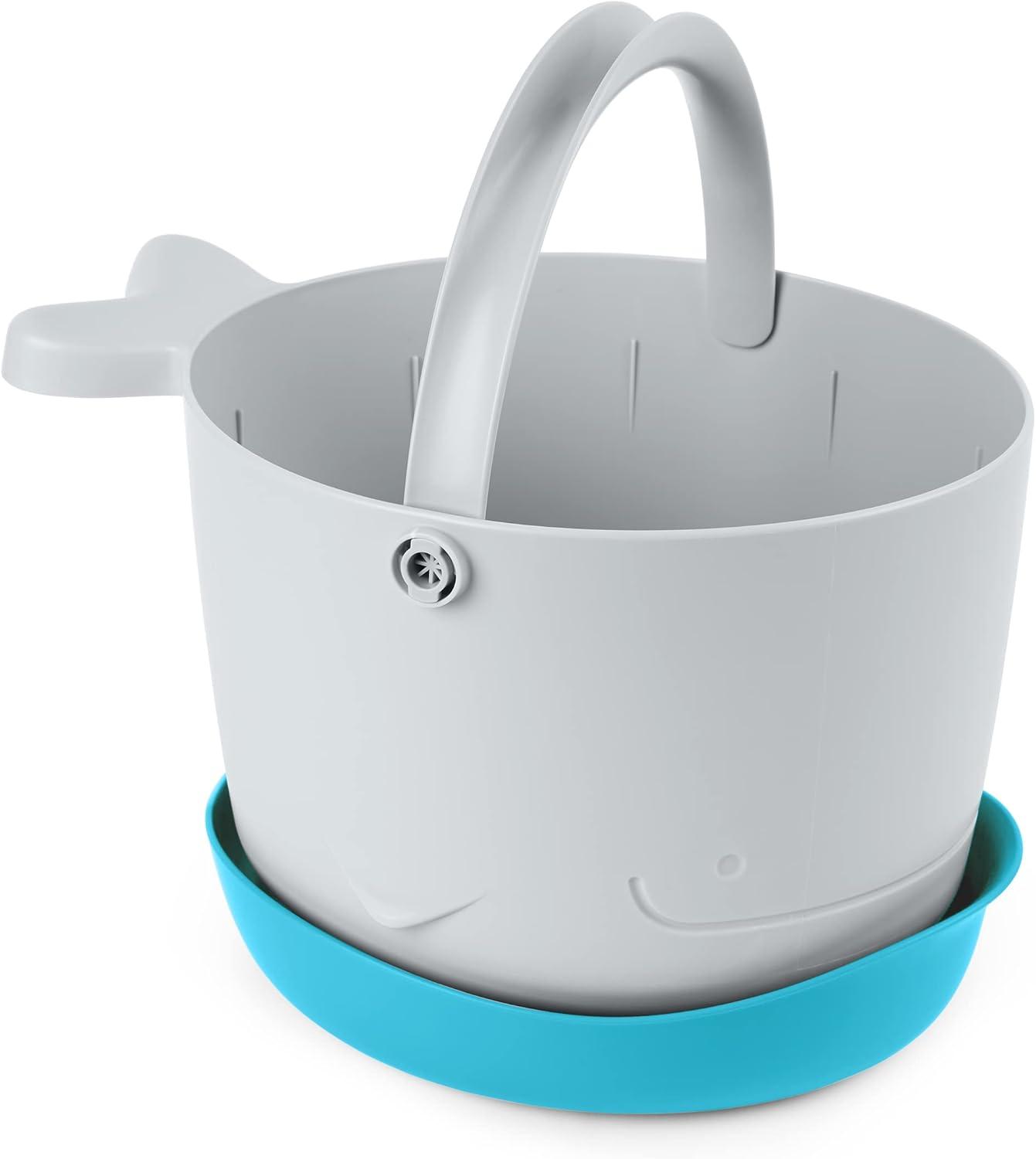 imageSkip Hop Baby Bath Toy Filled Bucket Bath Toy ampamp Bucket Gift Set GreyBath Bucket  Toys Gift Set