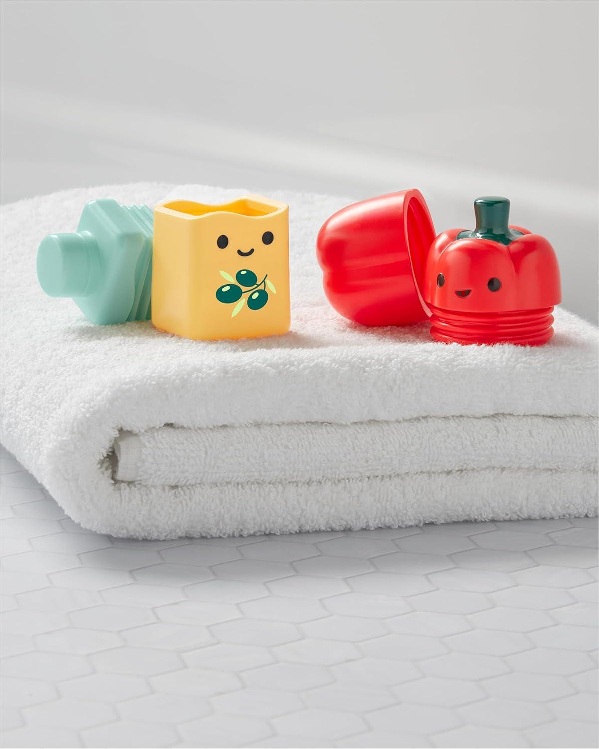 imageSkip Hop Baby Bath Toy TubtoTable Caf Swirl ampamp Splash Lemonade Set Bathtub Sensory Development Toy Age 12mPrep  Serve Salad