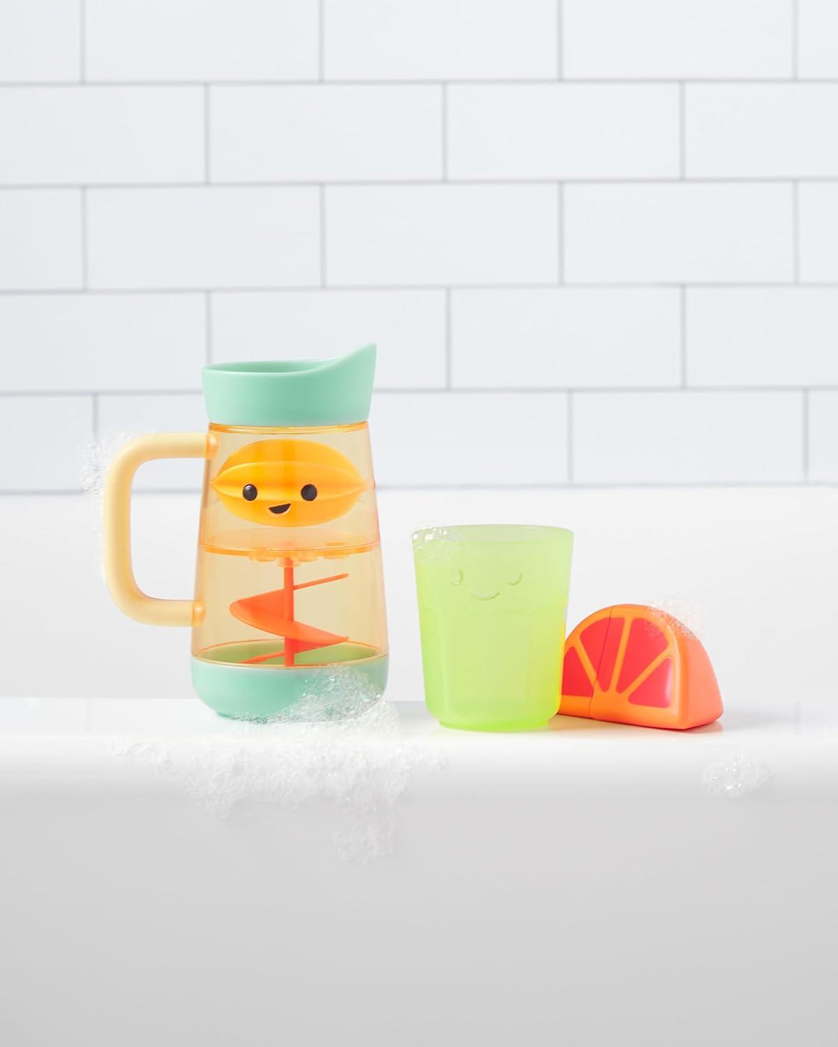imageSkip Hop Baby Bath Toy TubtoTable Caf Swirl ampamp Splash Lemonade Set Bathtub Sensory Development Toy Age 12mSwirl  Splash Lemonade