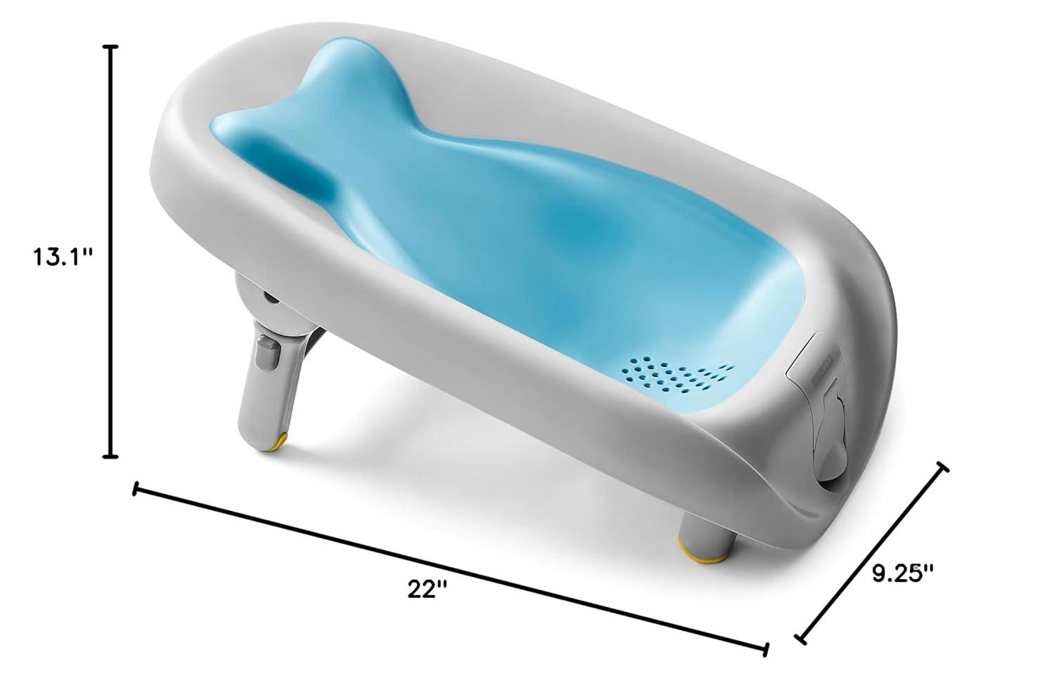 imageSkip Hop Baby Bath Tub Moby Recline and Rinse