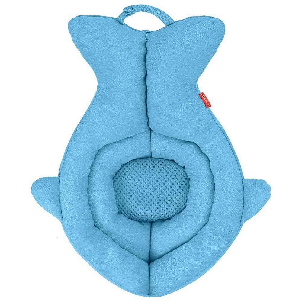 imageSkip Hop Soft Sink Baby Bath Tub Moby GreyBlue Soft Sink Bath Tub