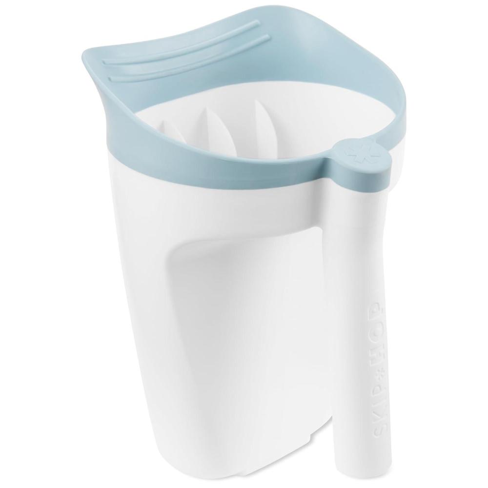 imageSkip Hop Baby Bath Rinse Cup MOBY TearFree Waterfall Rinser Blue Age 0Wave Rinser