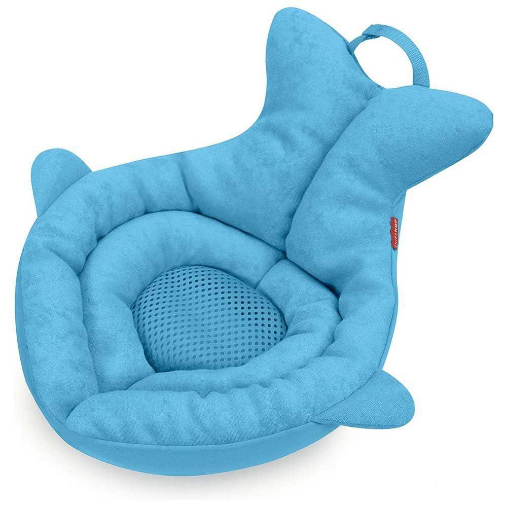 imageSkip Hop Soft Sink Baby Bath Tub Moby GreyBlue Soft Sink Bath Tub