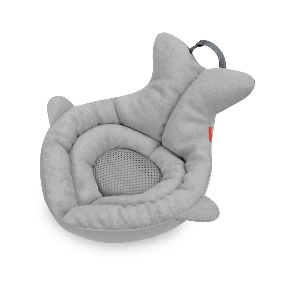 imageSkip Hop Soft Sink Baby Bath Tub Moby GreyGrey Soft Sink Bath Tub