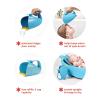 Skip Hop Baby Bath Rinse Cup MOBY Tear-Free Waterfall Rinser Blue Age 0+(Moby Rinser Blue)