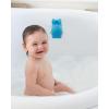 Skip Hop Baby Bath Spout Cover Soft Silicone Faucet Safety Guard with Adjustable Design, Fits Most Bath Spouts, Wave(Moby Blue)