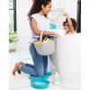 Skip Hop Baby Bath Toy Filled Bucket, Bath Toy & Bucket Gift Set, Grey(Moby)