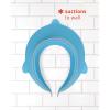 Skip Hop Baby Shower Cap, Moby Bath Visor, Grey(Blue)