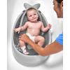 Skip Hop Infant Bath Tub 3-Stage Grow With Baby Smart Sling MOBY Bathtub Blue Age 0+(Grey Tub)