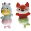 Skip Hop Baby Bath Toy, Zoo Mix & Match Flippers, Unicorn/Fox