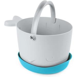 Skip Hop Baby Bath Toy Filled Bucket, Bath Toy & Bucket Gift Set, Grey(Moby)