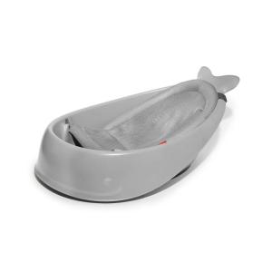 Skip Hop Infant Bath Tub 3-Stage Grow With Baby Smart Sling MOBY Bathtub Blue Age 0+(Grey Tub)