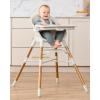 Skip Hop Baby High Chair 4-in-1 Convertible High Chair, EON, Oat(Oat)
