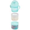 Skip Hop Stackable Snack Container & Sippy Cup, Grey Teal(Sip-to-Snack)