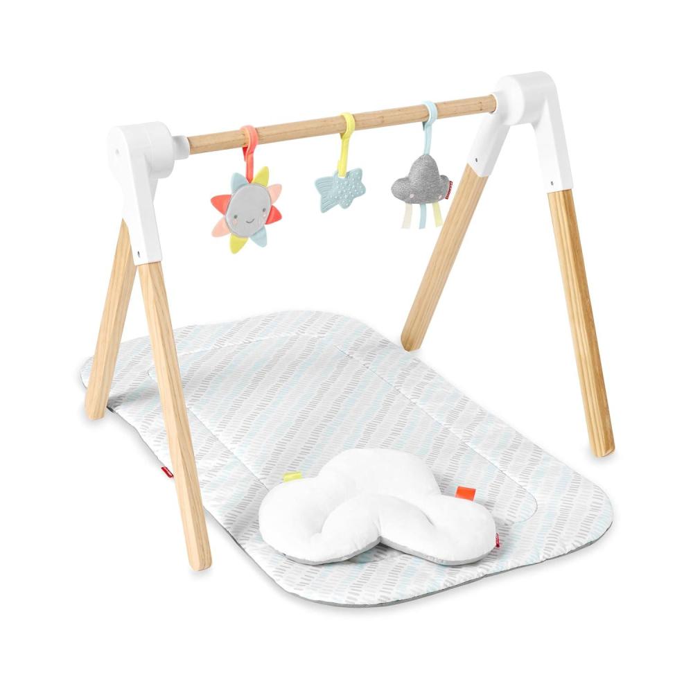 imageSkip Hop 2in1 Situp Activity Baby Chair Silver Lining CloudActivity Gym