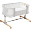 Skip Hop Baby Bassinet, Cozy Up 2-in-1 Bedside Sleeper & Bassinet, Grey(Bassinet)
