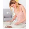 Skip Hop Baby Changing Pad Nursery Style Wipe-Clean Contoured with Cushioned Foam Grey(Oat)