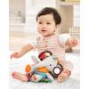 Skip Hop Bandana Buddies Baby Activity and Teething Toy with Multi-Sensory Rattle and Textures, Elephant
