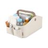 Skip Hop Diaper Caddy Organizer with Touch Sensor Night Light Nursery Style Heather Grey(Light-Up Diaper Caddy Oat)