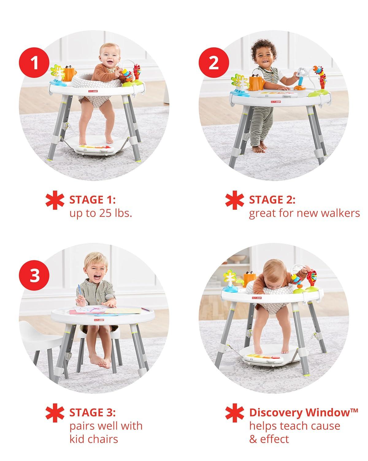 imageSkip Hop Baby Activity Center Interactive Play Center with 3Stage GrowwithMe Functionality 4mo Explore ampamp MoreExplore  More