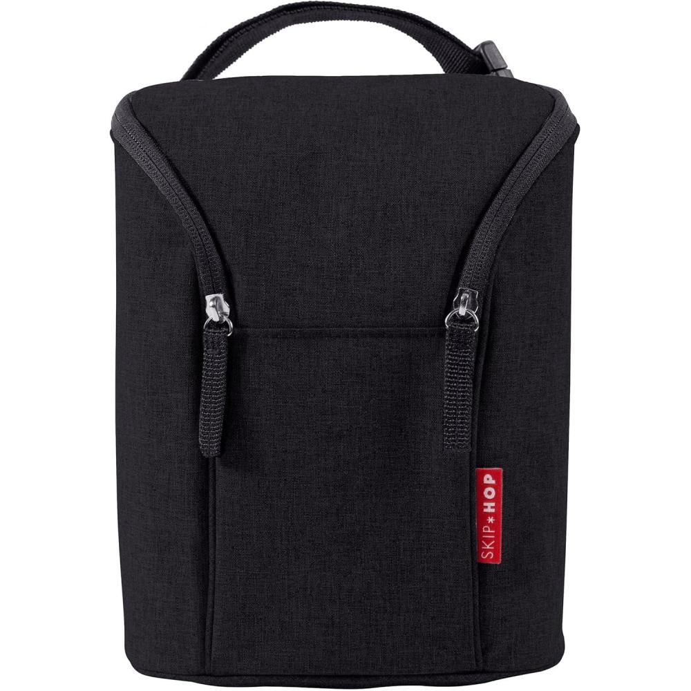 imageSkip Hop Baby Bottle Bag Grab ampamp Go BlackBlack