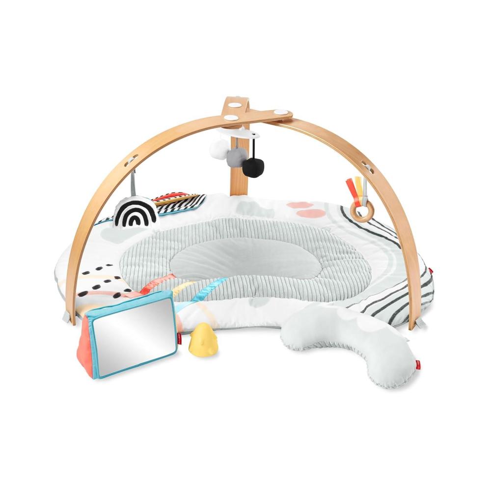 imageSkip Hop Discoverosity MontessoriInspired 3Stage Activity Center ampamp Play Table for Baby Ages 4mPlay Gym