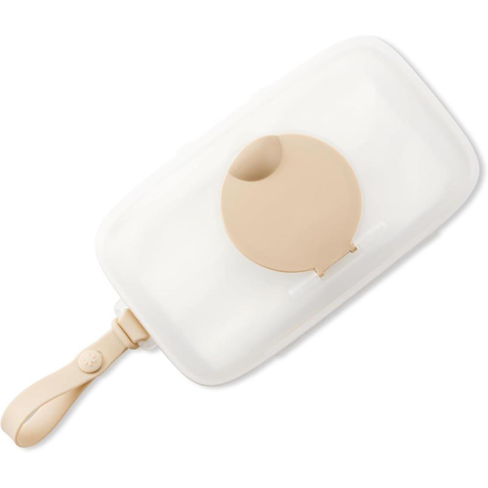 imageSkip Hop OnTheGo Wipes Dispenser Grab ampamp Go GreyOat