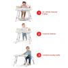 Skip Hop Baby Activity Center: Interactive Play Center with 3-Stage Grow-with-Me Functionality, 4mo+, Explore & More(Silver Lining Cloud)