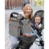 Skip Hop Baby Bottle Bag, Grab & Go, Black(Black/White)