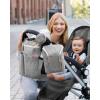 Skip Hop Baby Bottle Bag, Grab & Go, Black(Grey melange)