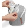 Skip Hop Baby Bottle Bag, Grab & Go, Black(Grey melange)
