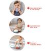 Skip Hop Baby Follow-Me Bee Tummy Time Crawl Toy 3-Stage Infant Sensory Development with Lights Sounds and Music Explore & More Age 5m+(Crab)