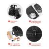 Skip Hop Diaper Bag Backpack: Forma, Multi-Function Baby Travel Bag with Changing Pad & Stroller Attachment, Chocolate(Black)