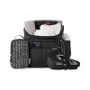 Skip Hop Diaper Bag Backpack: Forma, Multi-Function Baby Travel Bag with Changing Pad & Stroller Attachment, Chocolate(Black)