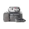 Skip Hop Diaper Bag Backpack: Forma, Multi-Function Baby Travel Bag with Changing Pad & Stroller Attachment, Chocolate(Grey)