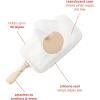 Skip Hop On-The-Go Wipes Dispenser, Grab & Go, Grey(Oat)