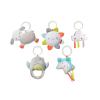 Skip Hop Tummy Time Mat, 3-in-1 Activity Baby Play Gym, Age 0+, Celestial Dreams, Grey(Silver Lining Cloud)