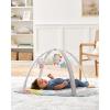 Skip Hop Tummy Time Mat, 3-in-1 Activity Baby Play Gym, Age 0+, Celestial Dreams, Grey(Silver Lining Cloud)