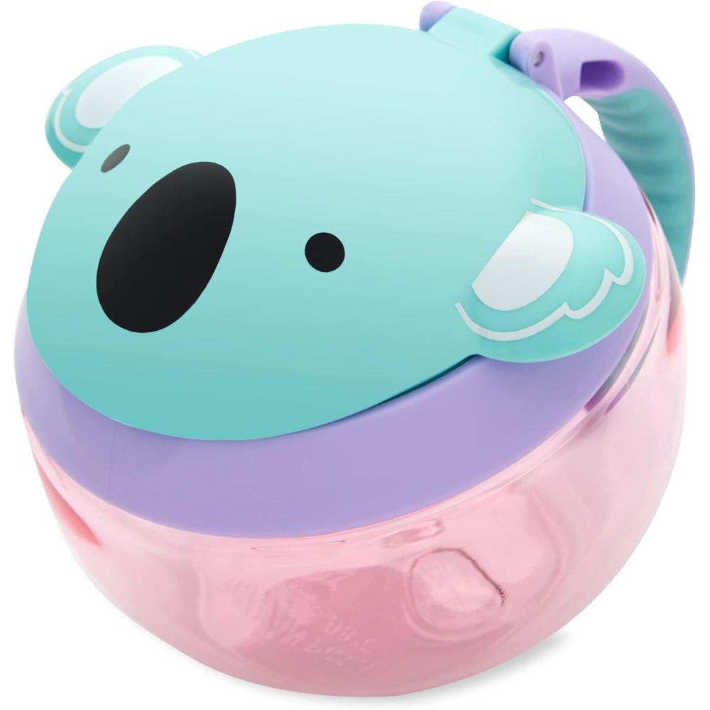 imageSkip Hop Baby Snack Container Mealtime Snack Cup RaccoonKoala