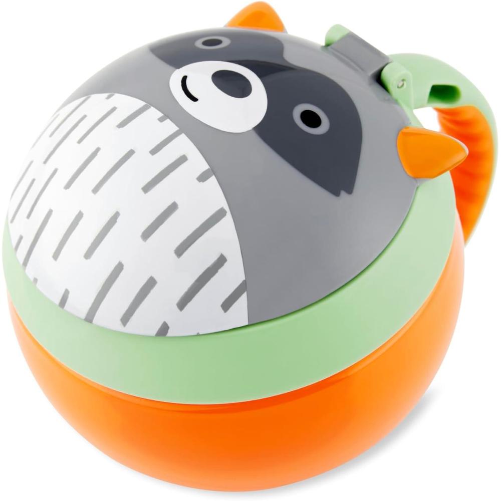 imageSkip Hop Baby Snack Container Mealtime Snack Cup RaccoonRaccoon