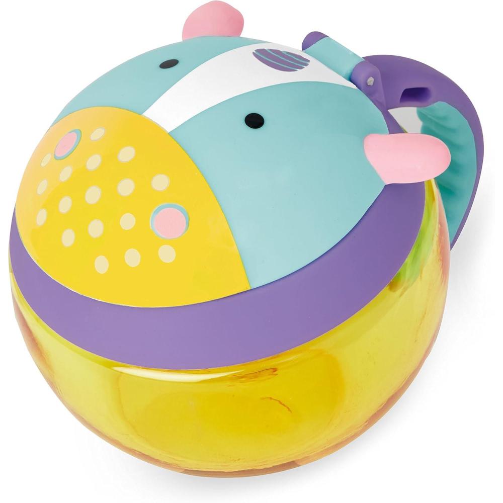 imageSkip Hop Baby Snack Container Mealtime Snack Cup RaccoonUnicorn