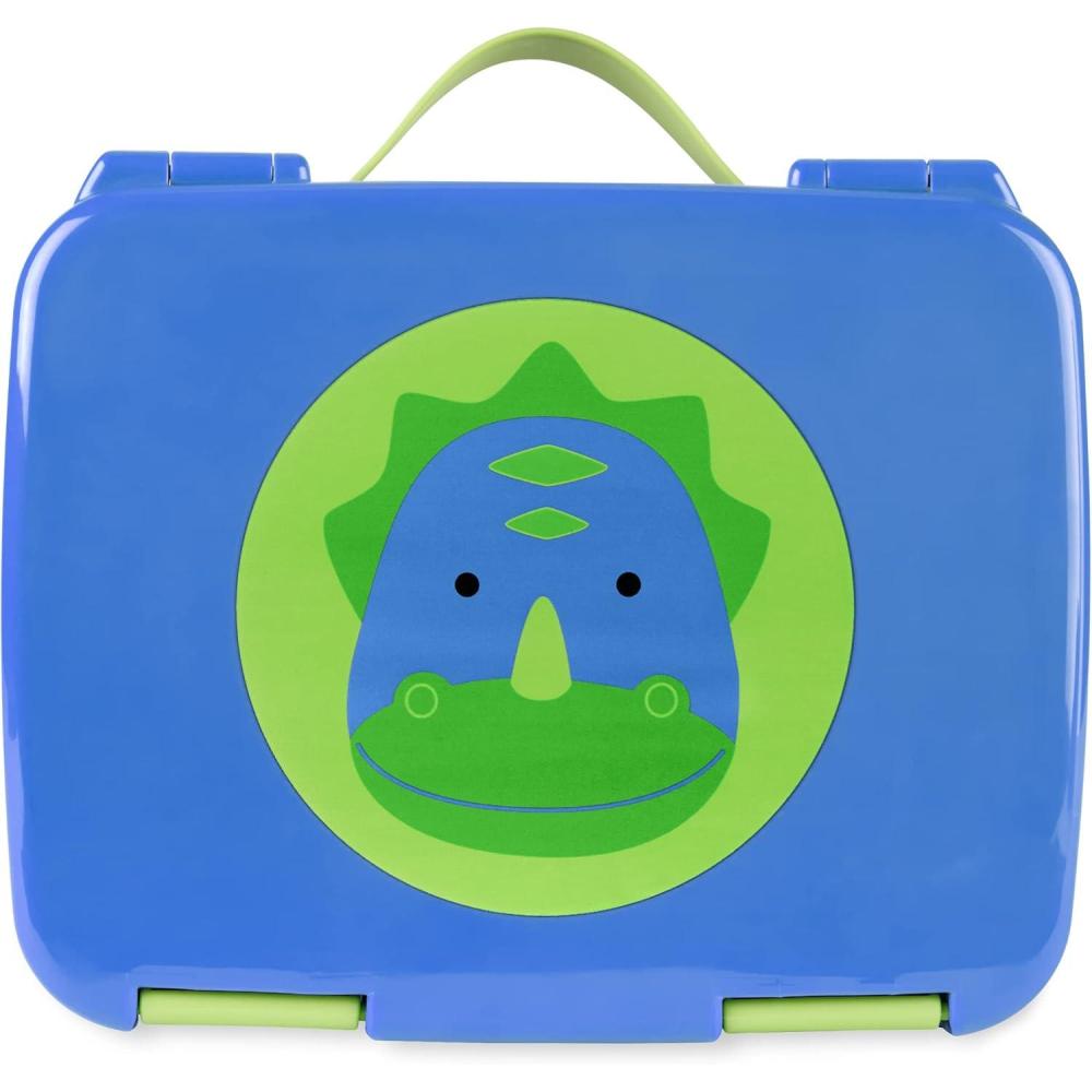 imageSkip Hop Kids Bento Lunch Box Ages 3 Zoo ButterflyDino
