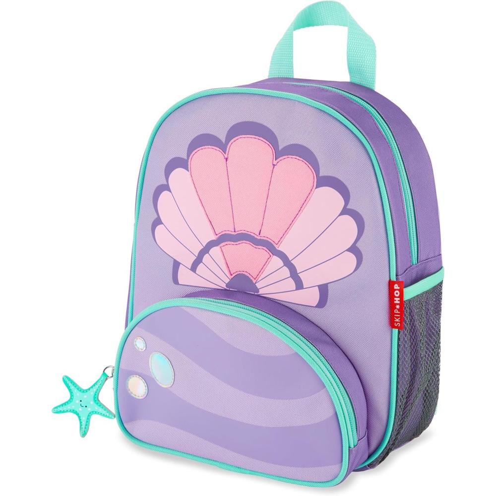 imageSkip Hop Little Kids Backpack 12 inches 3 years Sparks Seashell