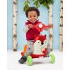 Skip Hop 3-in-1 Baby Activity Push Walker to Toddler Scooter, Daniel Tiger(Fox)