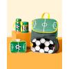 Skip Hop Big Kid’s Backpack, 14 inches, 3 years+, Sparks Seashell(Soccer)
